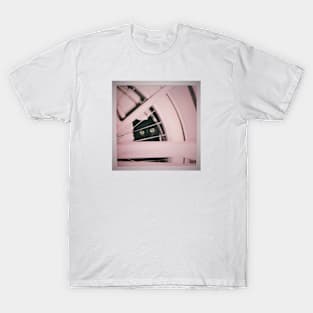 Black Cat and Pink Bike T-Shirt